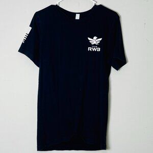 Team RWB Beast Mode Graphic‎ T-Shirt Patriotic USA Flag Design Medium Mens